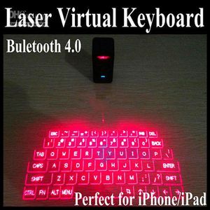 iPadのマウスBluetoothスピーカー付きの仮想レーザーキーボードをテストiphone6ラップトップタブレットPCノートブックコンピューター254g経由