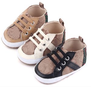 Retail Baby Boys Girls First Walkers Casual Soft Bottom Non-slip Breathable Sprots Shoes Infant Toddler Sneakers 0-18M
