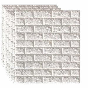 Adesivi murali 3D Self Adhensive Brick Carta da parati impermeabile fai-da-te walldecor Stick Carte da parati in vinile resistente al calore 230720