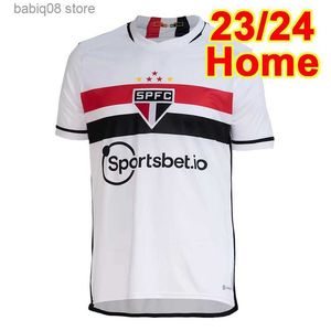 Fans Tops Tees 24 São Paulo ARBOLEDA Mens Soccer Jerseys 22 23 October Pink CALLERI GABRIEL MIRANDA Home Away 3rd Training Wear Football Shirts T230720
