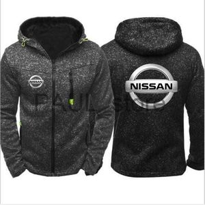 Herren Hoodies Sweatshirts 2022 Männer 300ZX 370Z 180SX 240SX 350Z GTI R Nissan HOODIES Sweatshirt Langarm Reißverschluss Tops Männlich Mantel Freizeitkleidung Taschen x0720