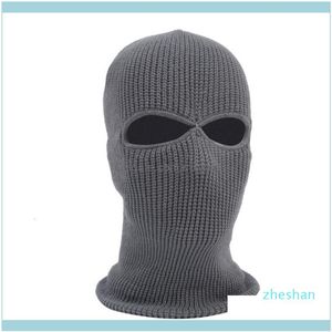 Beanies Caps Headwears Athletic Outdoor As Sports & Outdoorsbeanies 2-Hole Knit Ski Mask Balaclava Hat Winter Full Face Er Neck Ga2942