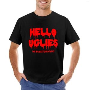 Męskie topy czołgowe Hello Uglies T-shirt ciężka koszulka