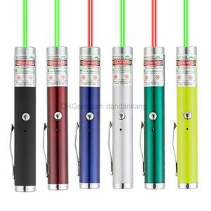 mini puntatore laser torcia interattiva USB ricaricabile gatto inseguimento giocattolo ad alta potenza 532nm penna laser a raggio verde rosso Puntatori batteria incorporati per l'insegnamento in ufficio