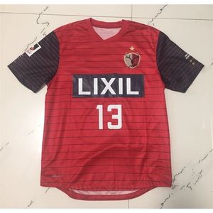 Mens TShirts Kashima Antlers J1 league 2013 season customized 3D large mens Tshirt top short sleeved clothing 230720