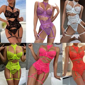 O lady Floral Nakışları ile Breire Underwears 3 adet seksi iç çamaşırı seti See-Through Kıyafet Dantel Edge Seksi iç çamaşırı seti MQ0734