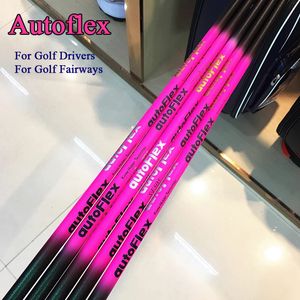 Szyki klubowe sterowniki golfowe Pink Autoflex SF505 SF505X SF505xx Flex Graphit Clubs Wood Saft Golf Saft 230720