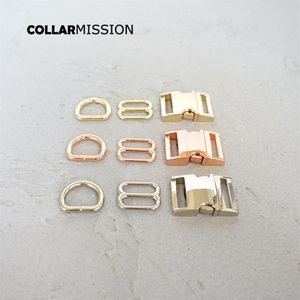 10pcs lot 20mm 3kinds Metal Plated Buckle metal buckle adjust buckle D ring For Backpack Bag Webbing Cat Dog Collar DIY Access317n