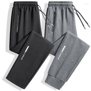 Męskie spodnie sportowe studenci spodnie dresowe męskie jogger streetwear czarna prosta luźna harem wysoka talia plus rozmiar 5xl chłopcy spodnie