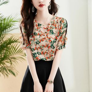 Blusas Femininas Chegadas Camisas Femininas Para Estilo Elegante Tops Luxuosos Com Design Gracioso Primavera Verão Blusa Mujer