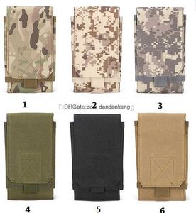800D oxford mobile Phone bags portable tool accessary Case pouch Outdoor Tactical Molle Hip Waist Belt Bag camouflage running sports waistpacks