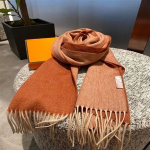 2021Cashmere long scarf for women autumn and winter network star with thick warm wool braided versatile solid color shoulder291S