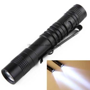 fashion mini LED Flashlight High Power LED Torch Portable penlight torch for outoor Camping hiking Pocket lamp Handheld Flashlights