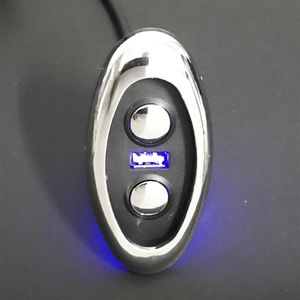 Furniture Parts 5 Prong Plug 2 Button Remote Hand Control Handset with USB Phone Charge and Blue Light for Electric Recliner Sofa 269w