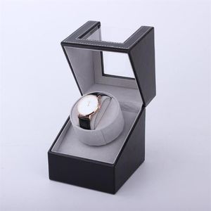 Watch Winders High Class Motor Shaker Winder Holder Display Automatic Mechanical Winding Box Jewelry Watches Black246y