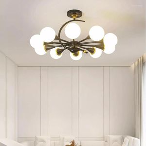 Lampadari Nordic Smart Home Decoration Lampade a sospensione per soggiorno Illuminazione per interni Sala da pranzo a Led per