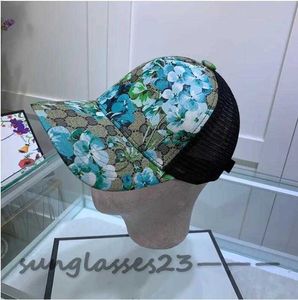 Ball Caps Designer Baseball Cap Dome Animiertes Muster Hut Freizeit Blumen Caps Brief Neuheit Design für Mann Woma