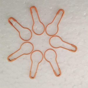1000 PCS Metal Pins Calabash Gourd Pear Shape Safety Pin Knitting Stitch Marker Tag Hangtag Pins Fastener Craft DIY2901