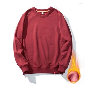 Erkek Hoodies Yün Liner Bahar Sonbahar Sweatshirt Erkek Kadın Pamuk Uzun Kollu Kapüşonlu O Boyun Büyük boy 4xl 5xl Sweetshirt Kış 2023