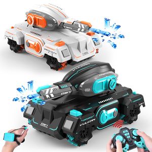 Electric RC Car Armored 2 4G RC Children Toys Remote Control for Boys Gesture Controlled Water Bomb Tank Electric Kid Toy Gift 230721