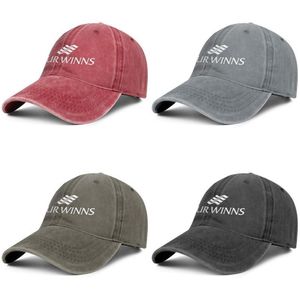Dört winns logo unisex denim beyzbol şapkası özel tasarımı kendi uniquel hats257y