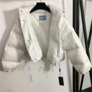 패션 럭셔리 자켓 푹신한 여자 다운 코트 겨울 아웃복 디자이너 레이디 슬림 재킷 윈드 브레이커 짧은 코트 크기 S-L