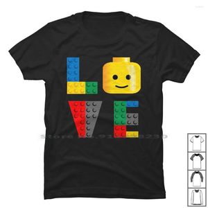 Camisetas masculinas Love Shirt Algodão Ilustração Trend Leg End Ego Me Go Anime