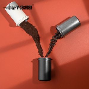 Verktyg kaffedoseringskopp för EK43 rostfritt stål 220 ml barista som väger verktygstillbehör