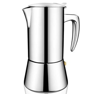 Tools Moka Pots 200ml/300ml Coffee Pot Stainless Steel Coffee Maker Kitchen Coffee Percolator Drink Kettle