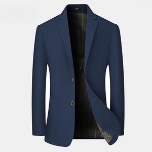 Abiti da uomo Uomo Inghilterra Blazer Dettagli colore Design Causale Formale Lavoro d'ufficio Abbigliamento quotidiano Manica lunga Monopetto D115