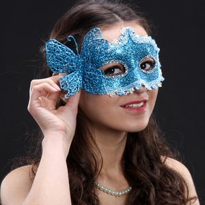 Maschera per Halloween Half Face Party Dance Mask Masquerade Masks for Face Christmas Gift Copricapo Cosplay Party Wedding Decor