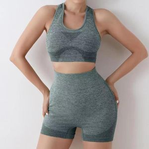 Frauen Trainingsanzüge Yoga Set Gym Shorts Frauen Sport Bhs Büstenhalter Workout Tops Für Kleidung Fitness Leggings Nahtlose Sets