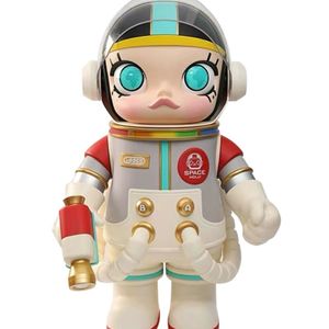 Nya stocktrendprydnader, handgjorda leksaksgåvor, Bubble Mart Earth's Daughter Molly Collection Edition vuxen Blind Box Astronaut 400-1000% 28-70cm