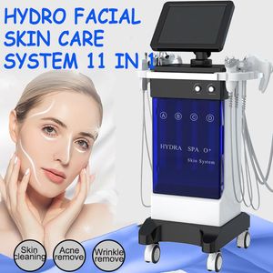 Hydrofacial Dermabrasion Machine Jet Skal Ansiktsskalning Borttagning Anti-aging hudblekning Microdermabrasion Equipment Salong Användning