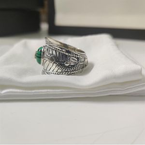 Stenar Real Silver Gemstone Ring Silver 925 Ring Populära par Ring Fashion Jewelry Supply216K