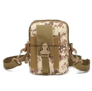 Universal Outdoor Taktische Holster Militär Molle Hüfte Taille Gürtel Tasche Brieftasche Tasche Geldbörse Telefon Fall mit Reißverschluss Fanny Schulter Pack tasche