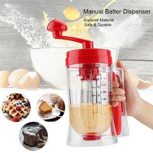 Slotenmakerbenodigdheden mutfak Hine Elde Taşıma Elde Taşıma Gözleme Cupcake Mill Mixer Dispenser Blender Hine Pişirme Aracı Kitchen Appliance