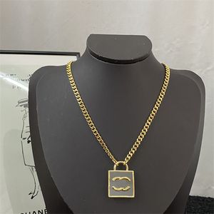 Women C Letter logo Pendant Necklaces CCity silvery chokers Woman Luxury Designer Gold Necklace Jewelry 0834