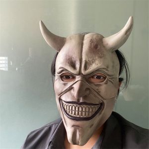 Horror The Black Phone Mask Cosplay Scary The Grabber Evil Killer Látex Capacete Halloween Carnival Party Costume Movie Props