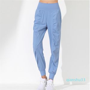 Kvinnor Yoga Studio Pants Outfit Ladies Torch Torchstring Running Sports Trousers Lose Dance Studio Jogger Girls Yoga Pants GY258H