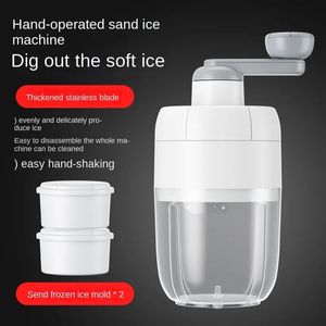 Rakad ishushåll Små manuell Hailstorm Ice Machine Stall Hand Breaking Ice Sand Mein Ice Ice Breaker Artifact