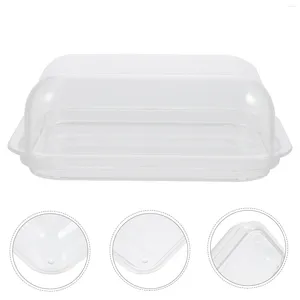 Dinnerware Sets Butter Box Sealed Storage Square Containers With Lids Mini Refridgerator Home Cover Restaurant Tableware Lid