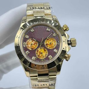 Lusso di alta qualità 40mm meccanico automatico quadrante in pietra orologio 2813 orologio impermeabile automatico in acciaio