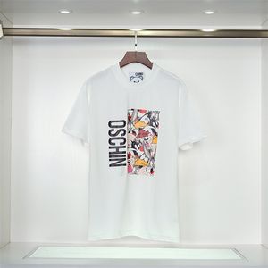 5 개 남성 디자인 티셔츠 봄 여름 컬러 슬리브 티 휴가 짧은 소매 캐주얼 글자 인쇄 상단 크기 범위 #822