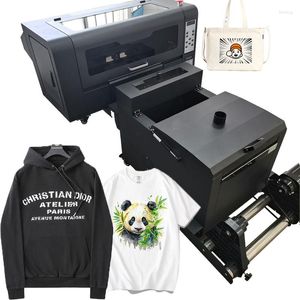 T-shirt Tygtextil XP600 Printhuvud med Shaker Oven DTF-skrivare 30 cm Pet Film Printing Machine