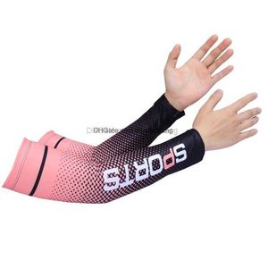 Uomo Donna Ciclismo Manicotti Equitazione Mountain Bike MTB Protezione solare Manicotti Corsa Liberazione Pesca Golf all'aperto Copri polsini sportivi Manicotto anti-UV