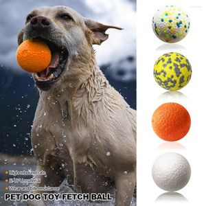 Dog Car Seat Covers Pet Toy Fetch Ball EPTU Light Chew Rubber High Elastic Bite Resistance Interactive Throwing Flying Toys Accessories