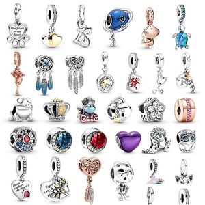 Charms 925 Sterling Sier Alta qualità Prezzo speciale Ciondolo con perline per Pandora originale Bracciale fai da te Collana Gioielli da donna Dr Dhnwa