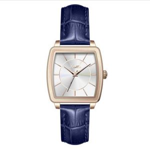 Женские часы высокого качества Модные роскошные дизайнерские кварцевые кожаные часы 30 мм
