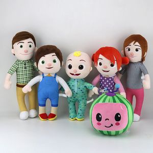 Fabryczne hurtowe 6 stylów uroczych arbuza Pluszowe zabawki Oświecające animacja otaczające lalki Ulubione prezenty dla dzieci